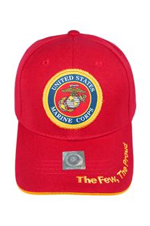 Officially Licensed Military Hat-Marine T-RED